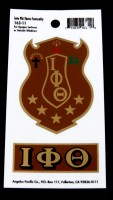 Iota Phi Theta Shield Sticker 